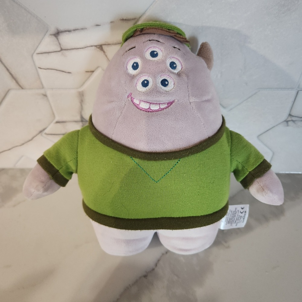 Monsters Inc. Scott squibbles Plush Toy Green Sweater Hat